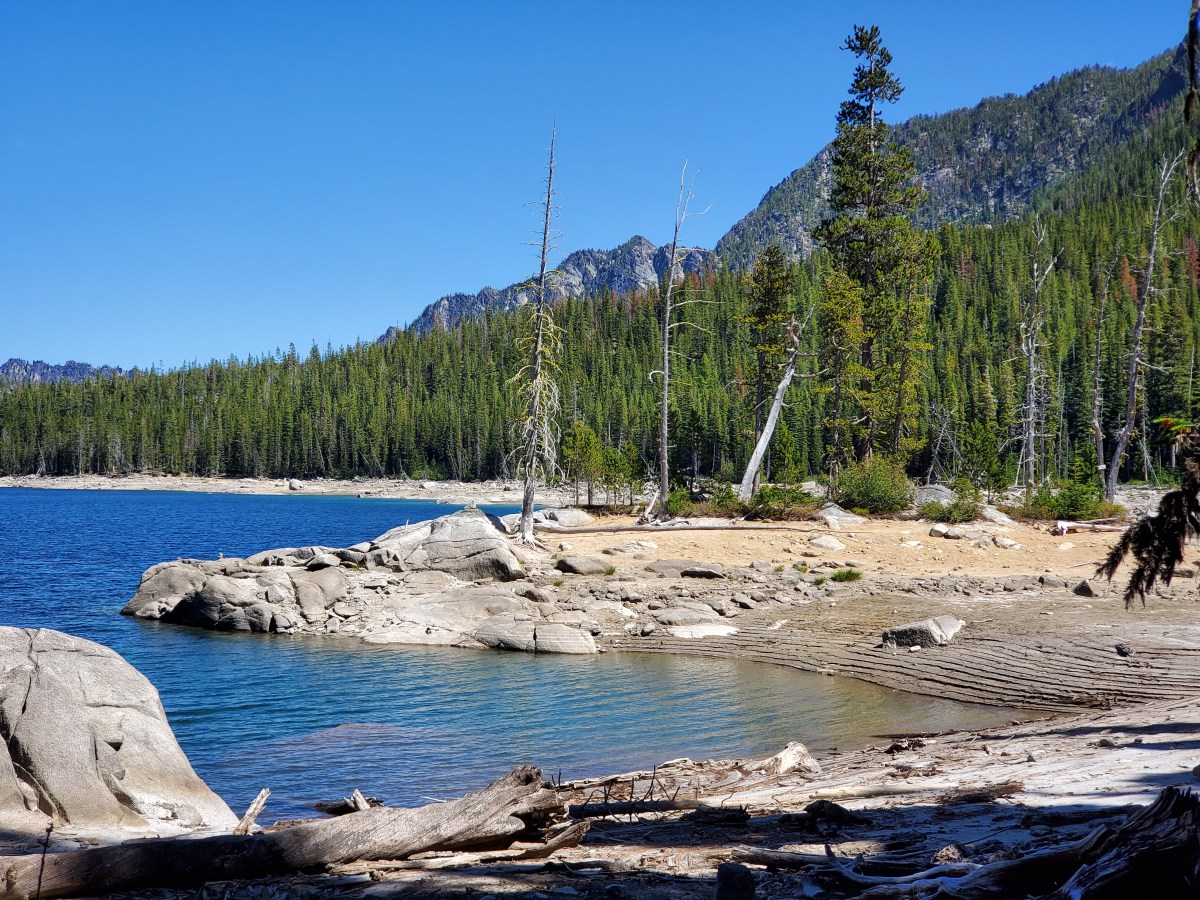 Swimming on your Enchantments thru&nbsp;hike